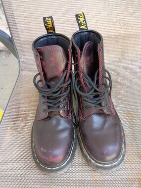 Dr.martens Cherry 🍒 Red Arcadia 7 USL